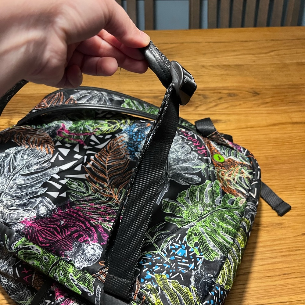 Sakroots Artist Circle Laptop Backpack | Black Wildlife | Fits 15” Laptop - Picture 15 of 15